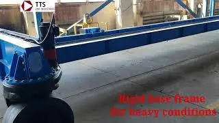 Mobile self-propelled stacker 500 t/h