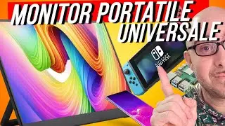 Recensione del Monitor LuckFox Portatile Perfetto per Lavoro e Gaming   Monitor esterno per Switch!