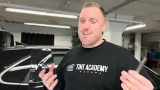 Scratching car windows while tinting? Follow this step-by-by tutorial by the Tint Academy