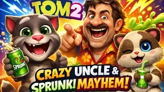 Talking tom,Help me tricky story,Draw one part game pou and funny gameplay