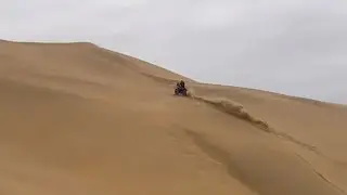 CF 800MT-X Riding On High Dunes Of Desert