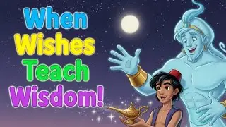 Aladdin and the Lamp of Responsibility | Kids Books Read Aloud - NEW English Bed Story