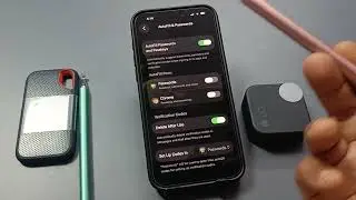 Turn On or Off Autofill Passcode and Passkeys on iPhone 17 Pro Max and Air iOS Guide