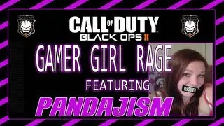 Funny gamer girl rage featuring @pandajism