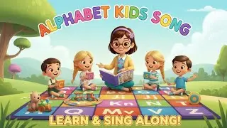 ABC Song 🎶 | Learn Alphabet A to Z with Kids & Teacher | Fun Talking Cartoon