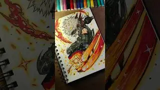 Bakugo Katsuki drawing from mha #myheroacademia #bakugo