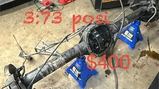 Ford 8.8 3:73 posi with disk brakes $400! What??  Watch me take 3&rdquo; off this diff to make it 56.5&rdquo; 