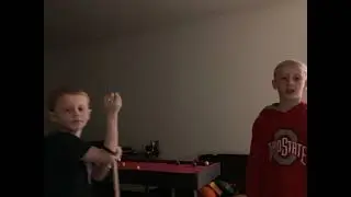 Playing pool with my brother 2 AM Chance