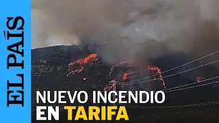 TARIFA | Un nuevo INCENDIO obliga a desalojar a vecinos de las zonas de la SIERRA DE PLATA | EL PA&Iacute;S