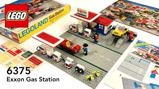 Набор LEGO Exxon Gas Station 6375 для скоростной сборки &mdash; 4K HD