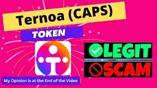Is Ternoa (CAPS) Token Scam or Legit ??