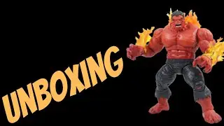 Red Hulk Marvel Legends Deluxe - Unboxing
