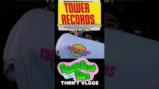 Tower Records #towerrecords #vintage #thrifthaul #shorts_ #shortsvideoviral #shortsyoutubevideo