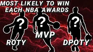 PREDICTING WHO WILL WIN EVERY NBA AWARD CATEGORY!