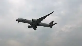 Fiji Airways. Airbus A350-900. DQ-FAM. FJ880. Nadi (NFFN) - Vancouver Int. (CYVR). Runway 26R.