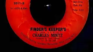 Charles Mintz - Finder's Keeper's - 1970 - 45rpm