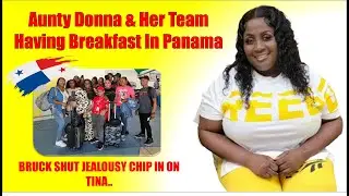 Aunty Donna & Her Team Having Breakfast In Panama