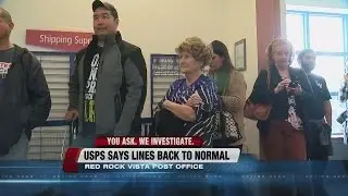 Frustration mounts as post office lines stretch over two hours