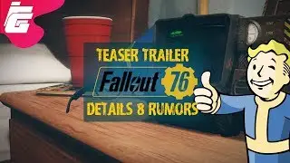 Fallout 76 - NEW Online Multiplayer Survival RPG - Trailer | Details | Rumors | 2018