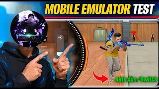 I Tried Mobile Emulator 💀🔥| Fast Emote + Fast AWM Like PC in Mobile 📲| Free Fire