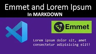 Использование Emmet и Lorem Ipsum в файлах Markdown с Visual Studio Code | Учебное пособие | Front End Dev