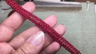 No More Tangled Thread / How to Wrap a Stone / macrame tutorial