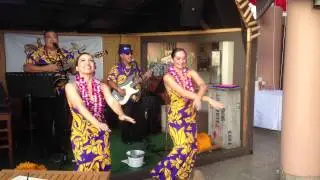 Hula Dancers -  My Little Grass Shack in Kealakekua Hawai`i at Tiki's Grill & Bar in Waikiki