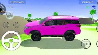 Indian Vehicles Simulator 3D: Luxury Pink Car Gameplay.
