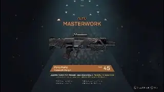 My first Masterwork!! Papa Pump. Anthem