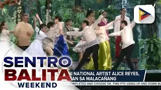 Puso ng Pasko ni National artist Alice Reyes, binuksan sa Malacañang...
