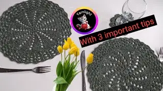 With 3 tips Make your placemat look Professional!