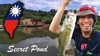 FISHING On a Mountain Pond in Taiwan