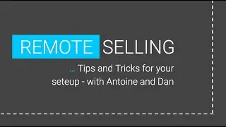 Remote Work - Backgrounds and tools