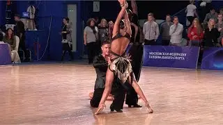 Philipp Alexeev - Elizaveta Parsegova RUS, Pasodoble | WDSF Open Under 21 Latin