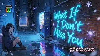 What If I Don't Miss You - Ipsita Mitra (Official Lyric Video) | SN FILMS