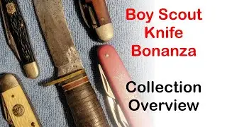 Boy Scout Knife Bonanza (Ep 053) #slipjoints #scoutknives