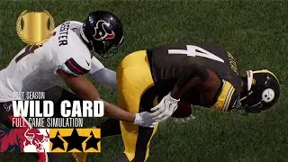 Texans vs. Steelers | 2025 Wild Card | Madden NFL 26 Simulation