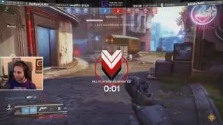 2v4 Countdown - Destiny 2 Beta - Super Close Finish