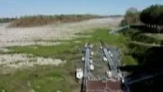 Drought drains Italy's longest river