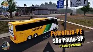 ⏰🚍 AO VIVO | Gontijo 19200 | Saída 18h | Petrolina-PE ➜ São Paulo-SP | Executivo