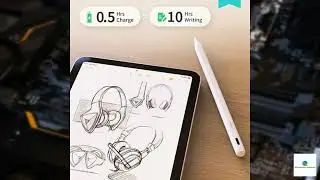 Review - Metapen Pencil A8 for Apple iPad 2018-2025, (2X Faster Charge), Tilt Sensitivity