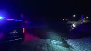 Water Main Break along Mary Allen Drive in Oregon