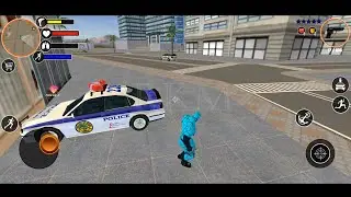 Miami Rope Hero GamePlay | Super Hero Simulator GamePlay | Super Hero Games | Spiderman Games