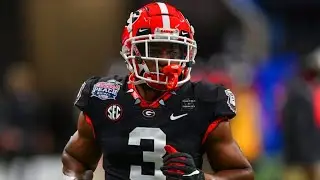 Georgia RB Zamir White Highlights