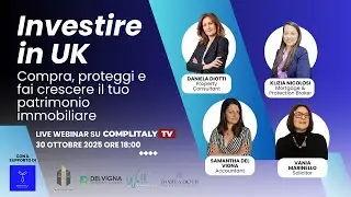 LIVE WEBINAR - INVESTIRE IN UK