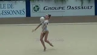 Yulia ISACHANKA (BLR) ball - 2018 Corbeil senior AA