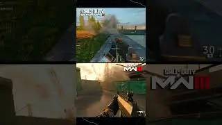 Black ops 6 vs Modern warfare 3 сравнение #shorts