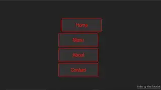 How To Make 3D Buttons and Menu Using HTML CSS  HTML & CSS Ideal Tutorials