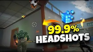 SECRET SETTINGS : To Get 99.9% Headshots I Bluestacks 4  l e4vx