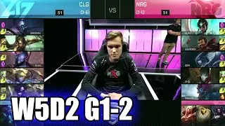 NRG eSports vs CLG | Game 2 S6 NA LCS Summer 2016 Week 5 Day 2 | NRG vs CLG G2 W5D2 1080p